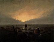 Caspar David Friedrich Moonrise by the Sea oil